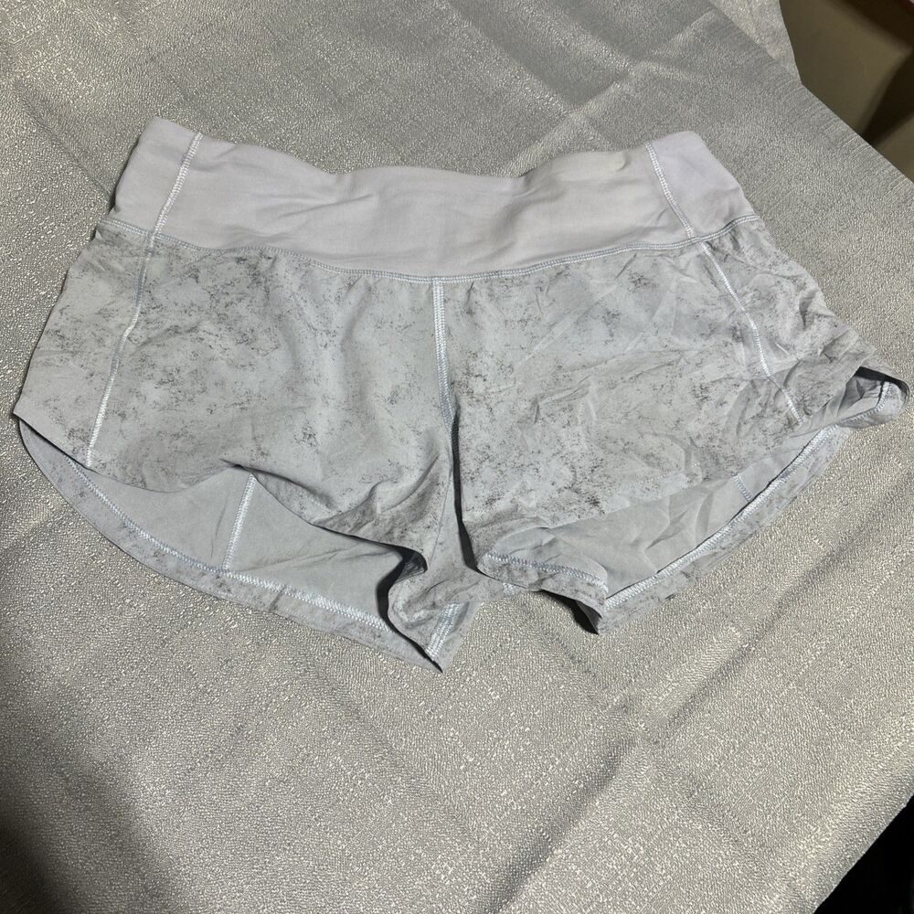 lululemon athletica Light Gray Athletic Shorts